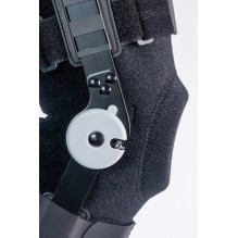 Long Open Knee Brace "Stabilmax O-1243 / 3XL REHAFUND", Black Long Open Knee Brace "Stabilmax O-1243 / 3XL REHAFUND", Black