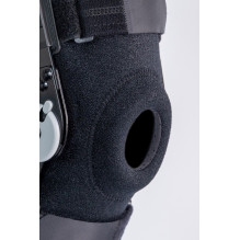 Long Open Knee Brace "Stabilmax O-1243 / 2XL REHAFUND", Black Long Open Knee Brace "Stabilmax O-1243 / 2XL REHAFUND", Black