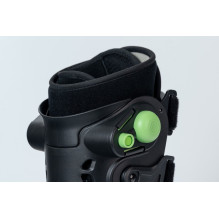 Short Ankle-Foot Orthosis "AIR WALKER DUO" SHORT O-1185 / M REHAFUND, Black