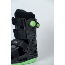 Short Ankle-Foot Orthosis "AIR WALKER DUO" SHORT O-1185 / M REHAFUND, Black