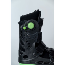 Short Ankle-Foot Orthosis "AIR WALKER DUO" SHORT O-1185 / M REHAFUND, Black Short Ankle-Foot Orthosis "AIR WALKER DUO" SHORT O-1185 / M REHAFUND, Black