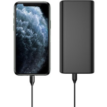 External battery Veger Powerbank Veger T100 (W2032C-100) PD QC3.0 5A 100W 20000 mAh Black
