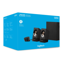 Logitech Z533 Multimedijos garsiakalbių sistema (juoda) Logitech Z533 Multimedijos garsiakalbių sistema (juoda)