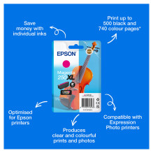 Epson 250XL Violin Claria Photo HD ink cartridge Epson 250XL Violin Claria Photo HD ink cartridge