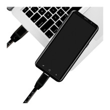 Logilink USB 2.0 Kabel zu USB-C Stecker, schwarz, 1,0m