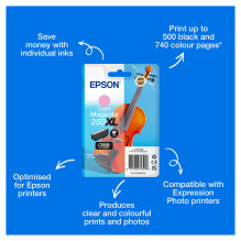 EPSON Tinte light magenta 10.0ml XP 980, ''250XL'' EPSON Tinte light magenta 10.0ml XP 980, ''250XL''