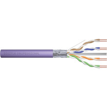 DIGITUS Instal-kab Cat6 F / UTP tw.Pair 100m Violet DIGITUS Instal-kab Cat6 F / UTP tw.Pair 100m Violet
