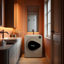 „GreenBlue GB405“ elektrinė drabužių džiovyklė, 830 W, 3 kg, mini kelioninė, ventiliuojama, laisvai pastatoma, tvirtinam