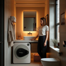 „GreenBlue GB405“ elektrinė drabužių džiovyklė, 830 W, 3 kg, mini kelioninė, ventiliuojama, laisvai pastatoma, tvirtinam „GreenBlue GB405“ elektrinė drabužių džiovyklė, 830 W, 3 kg, mini kelioninė, ventiliuojama, laisvai pastatoma, tvirtinam