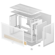 DeepCool CH260 WOOD case, white DeepCool CH260 WOOD case, white