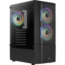 AeroCool Geh Midi Quantum Mesh v3 Black MicroATX / ATX / MiniITX AeroCool Geh Midi Quantum Mesh v3 Black MicroATX / ATX / MiniITX