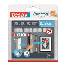 Adhesive strip Tesa Power-Strips 77720 Two-sided 0.06m x 2cm