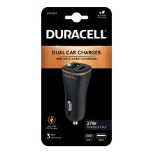 MOBILE CHARGER CAR USB / 2P DR6026A DURACELL MOBILE CHARGER CAR USB / 2P DR6026A DURACELL
