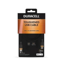 CABLE LIGHTNING TO USB-C 1M / DRU5014A DURACELL CABLE LIGHTNING TO USB-C 1M / DRU5014A DURACELL