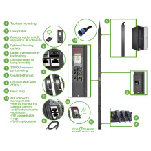 APC Rack PDU 9000 Switched ZeroU 32A 230V 21 C13 3 C19