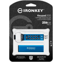Pendrive Kingston IronKey Keypad 200, 256 GB (IKKP200 / 256GB)