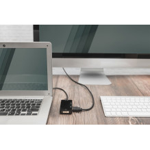 DIGITUS DisplayPortkonverterkabel DP-HDMI+DVI+VGA 0.2m DIGITUS DisplayPortkonverterkabel DP-HDMI+DVI+VGA 0.2m