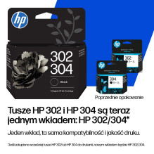 Rašalo kasetė - HP 302XL / 304XL Didelio pajėgumo trijų spalvų, 100 puslapių Rašalo kasetė - HP 302XL / 304XL Didelio pajėgumo trijų spalvų, 100 puslapių