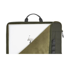 Nešiojamojo kompiuterio dėklas - HP 15.6-Inch Modular Water-Resistant Polyester Sleeve Gray