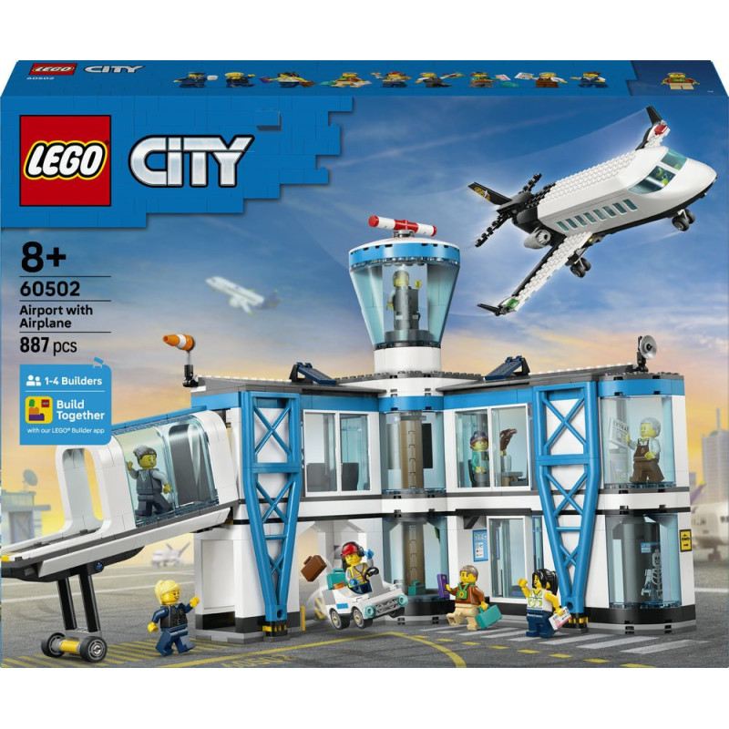 LEGO CITY 60502 Airport with Airplane