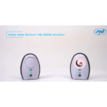 Audio Baby Monitor PNI B6500 wireless, intercom, with night lamp, Vox and Pager function, adjustable microphone sensitiv