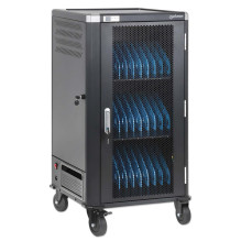 Manhattan Laptop Charging Cart / Trolley via AC Adapter (EU) 30-bay, Install device's AC Adapter (power cables) into uni Manhattan Laptop Charging Cart / Trolley via AC Adapter (EU) 30-bay, Install device's AC Adapter (power cables) into uni