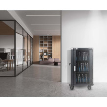Manhattan Nešiojamojo kompiuterio įkrovimo vežimėlis / vežimėlis per AC adapterį (ES) 30-bay, Įdiekite įrenginio AC adap Manhattan Nešiojamojo kompiuterio įkrovimo vežimėlis / vežimėlis per AC adapterį (ES) 30-bay, Įdiekite įrenginio AC adap