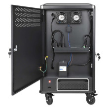 Manhattan Nešiojamojo kompiuterio įkrovimo vežimėlis / vežimėlis per AC adapterį (ES) 30-bay, Įdiekite įrenginio AC adap Manhattan Nešiojamojo kompiuterio įkrovimo vežimėlis / vežimėlis per AC adapterį (ES) 30-bay, Įdiekite įrenginio AC adap