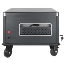 Manhattan Laptop Charging Cabinet Desktop via AC Adapter (EU) 20-bay, Install device's AC Adapter (power cables) into un Manhattan Laptop Charging Cabinet Desktop via AC Adapter (EU) 20-bay, Install device's AC Adapter (power cables) into un