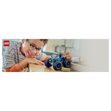 LEGO City Blue Monster Truck