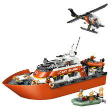 LEGO City Pakrančių apsaugos gelbėjimo valtis ir sraigtasparnis 60504 LEGO City Pakrančių apsaugos gelbėjimo valtis ir sraigtasparnis 60504