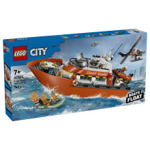 LEGO City Coast Guard Rescue Boat Helicopter 60504