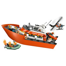 LEGO City Pakrančių apsaugos gelbėjimo valtis ir sraigtasparnis 60504 LEGO City Pakrančių apsaugos gelbėjimo valtis ir sraigtasparnis 60504