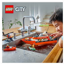 LEGO City Pakrančių apsaugos gelbėjimo valtis ir sraigtasparnis 60504 LEGO City Pakrančių apsaugos gelbėjimo valtis ir sraigtasparnis 60504