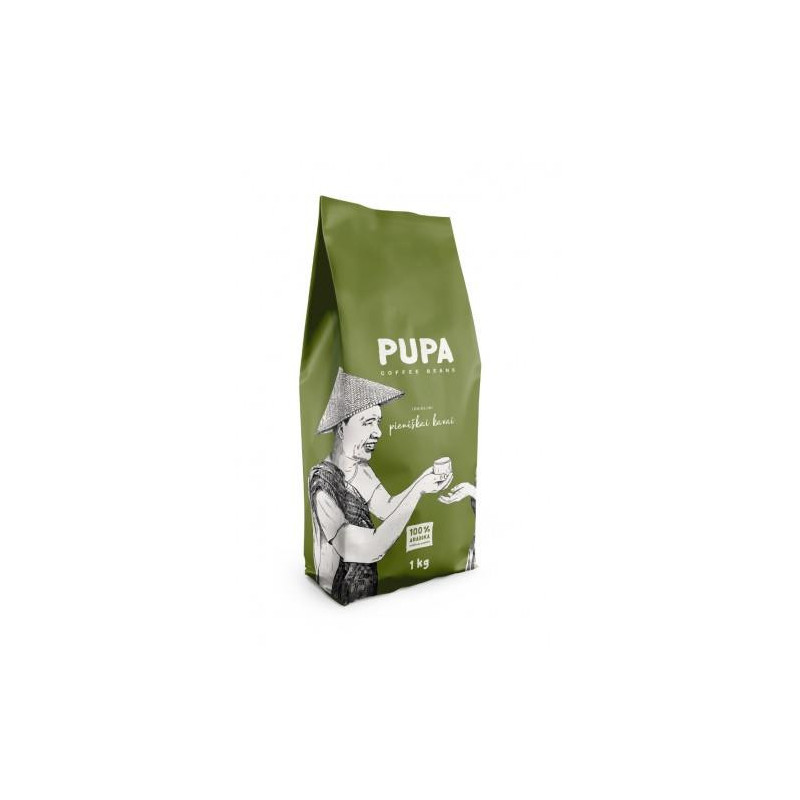 Kavos pupelės Pupa Idealiai pieniškai kavai, 1 kg