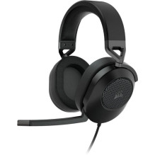 Žaidimų ausinės Corsair HS65 SURROUND juodos