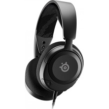 Laidinės žaidimų ausinės Steelseries Arctis Nova 1, juodos Laidinės žaidimų ausinės Steelseries Arctis Nova 1, juodos