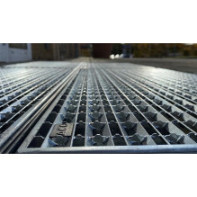 Cinkuoto plieno grotelės Aco Vario 100x50 cm, batams valytis Cinkuoto plieno grotelės Aco Vario 100x50 cm, batams valytis