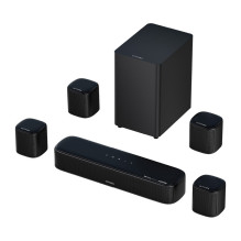 Garso sistema - Ultimea Aura A60 7.1 kanalo garso sistema su Dolby Atmos, žemų dažnių garsiakalbiu, aplinkos garsiakalbi Garso sistema - Ultimea Aura A60 7.1 kanalo garso sistema su Dolby Atmos, žemų dažnių garsiakalbiu, aplinkos garsiakalbi