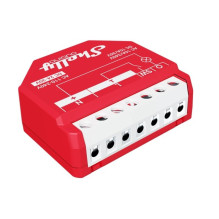 Shelly Qubino Wawe 1PM Smart switch Red Shelly Qubino Wawe 1PM Smart switch Red
