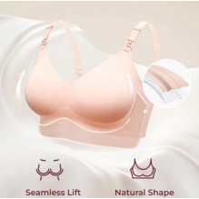 Momcozy YN21 Nursing bra, size S Nude