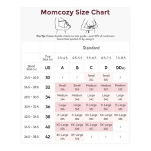 Momcozy YN21 Nursing bra, size S Black