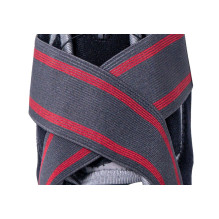Ankle Orthosis "Malleomax Pro" O-1161 / L REHAFUND, Grey-Red