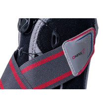 Ankle Orthosis "Malleomax Pro" O-1161 / L REHAFUND, Grey-Red