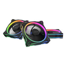 ASUS PRIME MR120 ARGB Reverse Triple Pack Gehäuselüfter Black, 120 mm, PWM