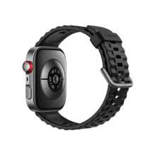 Huawei Watch FIT4 Pro, 3D Fluorelastomer Black Strap, Titanium Body, Seiya-B29