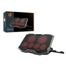CONCEPTRONIC 6-Fan USB-A2.0 -Kühlpad 30Kg RGB 17" sw