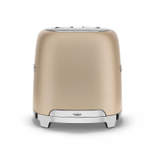 Smeg 50-ųjų stiliaus skrudintuvas TSF01CHMEU šampano spalvos