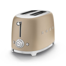 Smeg 50's Style Toaster TSF01CHMEU Champagne Smeg 50's Style Toaster TSF01CHMEU Champagne