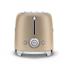 Smeg 50's Style Toaster TSF01CHMEU Champagne Smeg 50's Style Toaster TSF01CHMEU Champagne